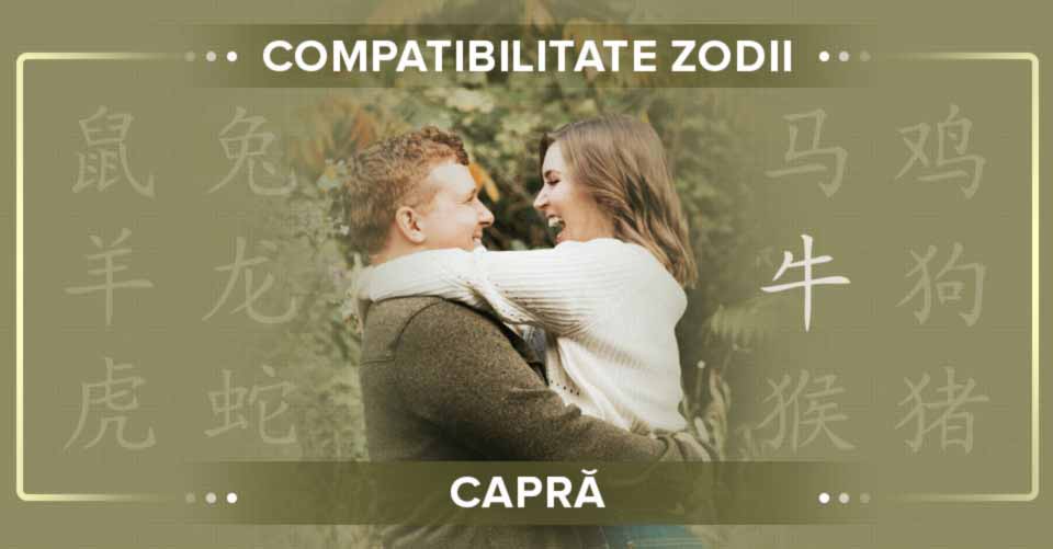 Compatibilitate zodia Capră. Relații amoroase care aduc fericire