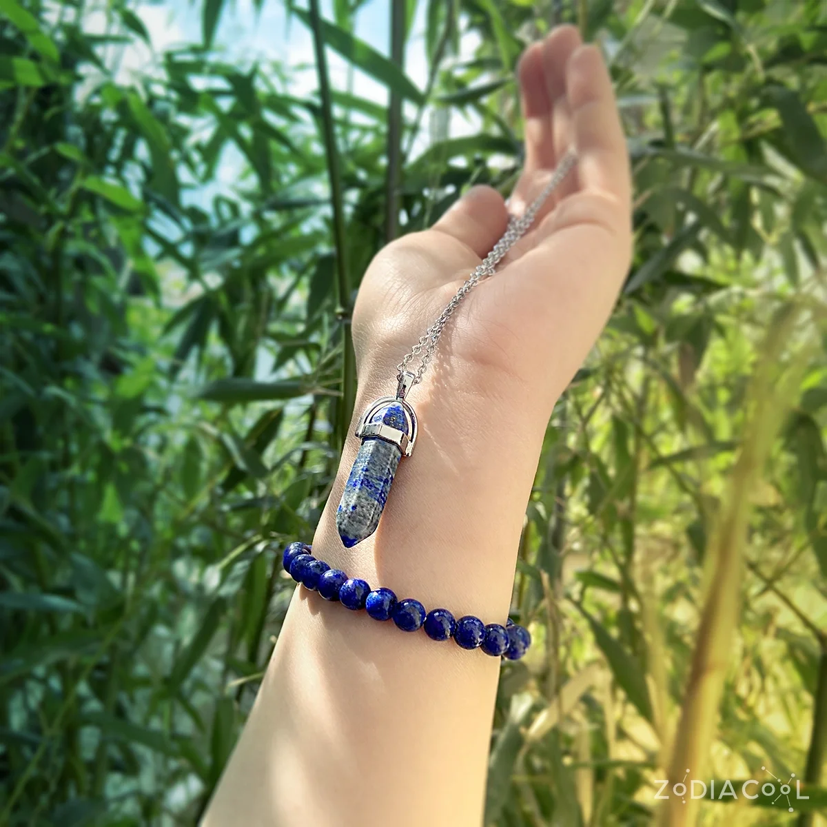 Pandantiv Lapis Lazuli, piatra adevarului, cristal natural