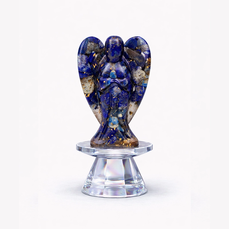 Îngeraș piatră Lapis Lazuli, pentru călăuzire și memorie