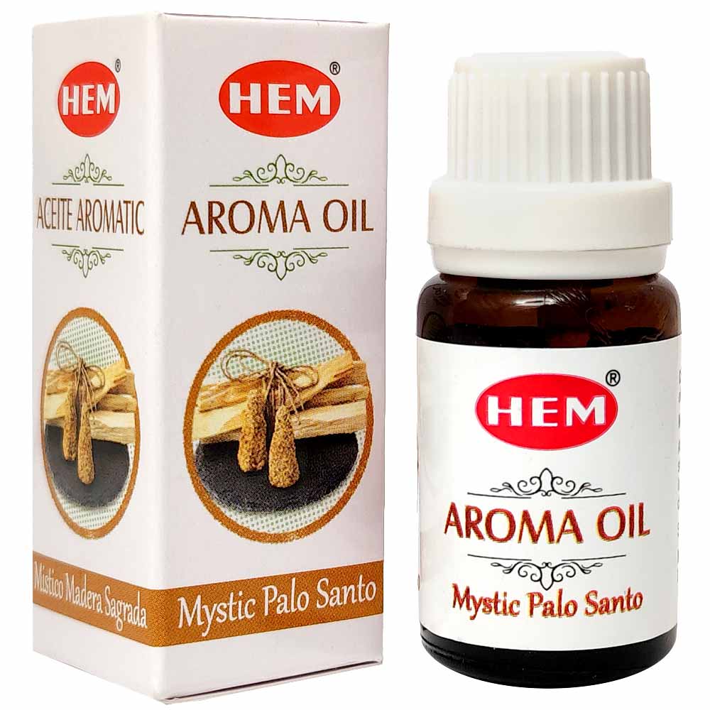 Palo Santo ulei aromaterapie concentrare si creativitate, gama profesionala HEM aroma oil Mystic Palo Santo 10 ml