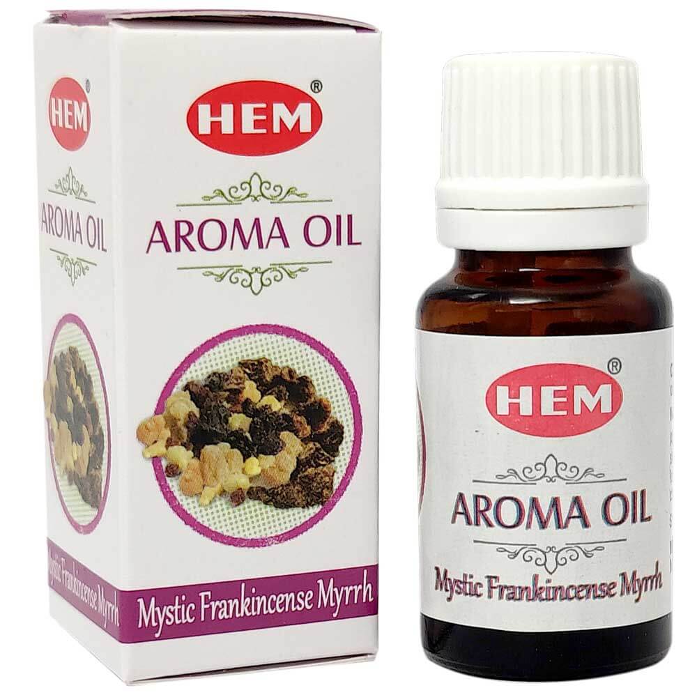 Ulei de Tamaie aromaterapie, gama profesionala HEM aroma Mystic Frankincense Myrrh, imbunatatirea starii de spirit, 10 ml