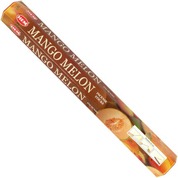 Betisoare parfumate Mango si Pepene Galben, gama HEM profesional Mango Melon, pentru rugaciune si meditatie, 20 buc