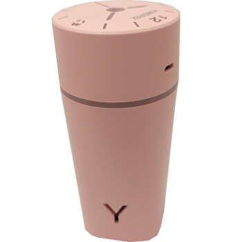 Umidificator de aer  cu lumina Ultrasonic Cool-Mist, pentru birou si acasa, roz